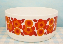 Arcopal France Lotus schaal 17 cm rood/oranje