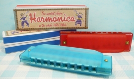 Mondharmonica Cowboy - speelgoed muziekinstrument