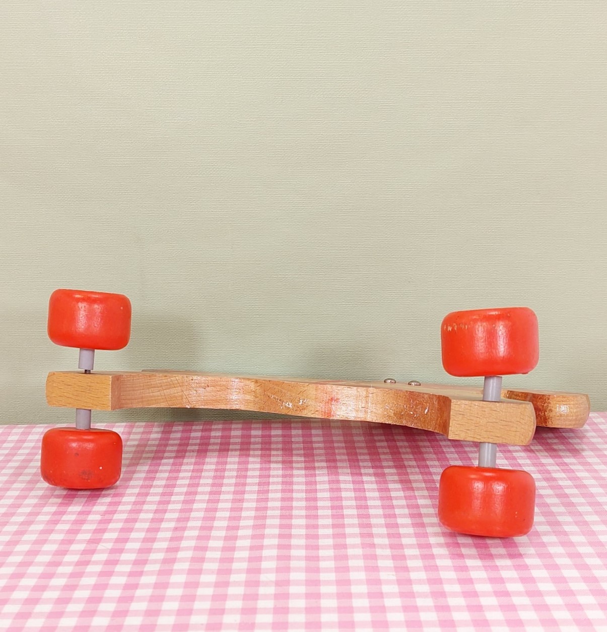 Vintage houten speelgoed paard jaren 50/60 oud retro 22 x 30