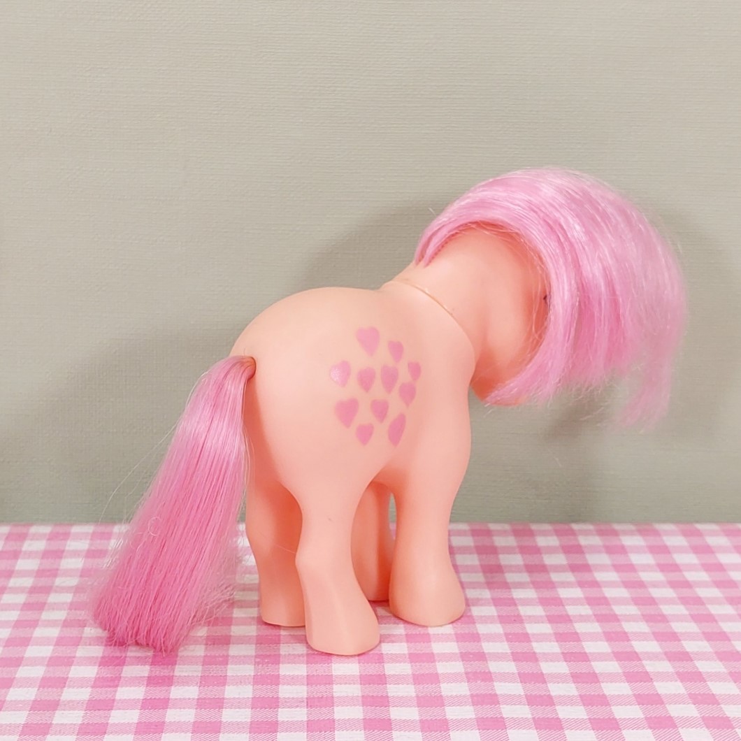 Vintage My Little Pony G1 set 4 stuks  -  Hasbro Italy 1982/83