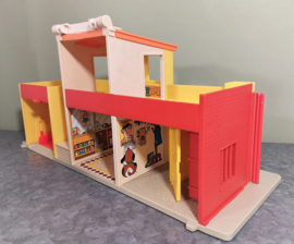 Vintage Fisher Price 997 Little People Play Family Village Street -  1973