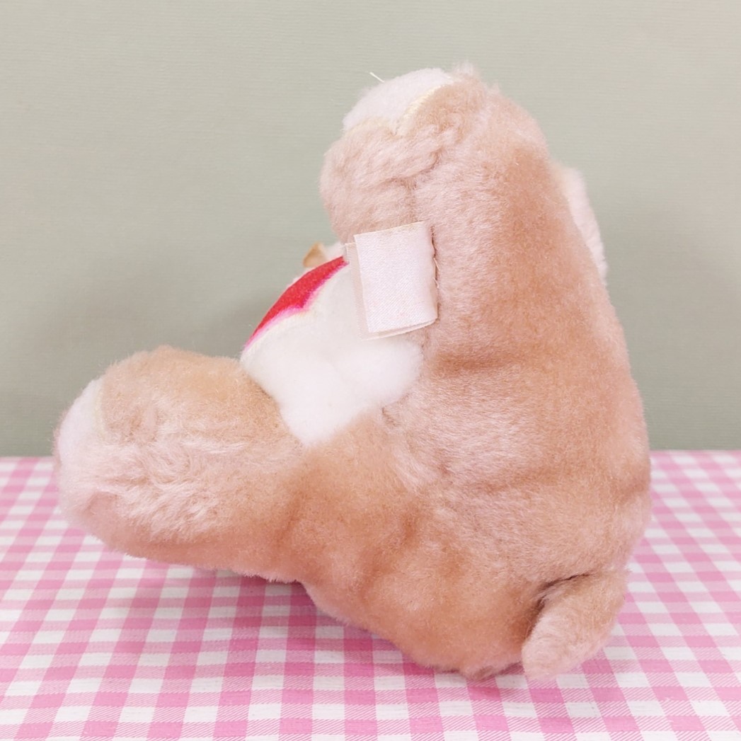Vintage Care Bears Troetelbeertjes knuffel Tenderheart - Kenner 1983