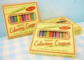 Pakje met 12 waskrijtjes - Colouring Crayons