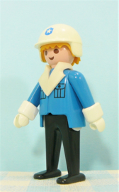 Vintage Playmobil 3564 motoragent -  Playmobil Politie