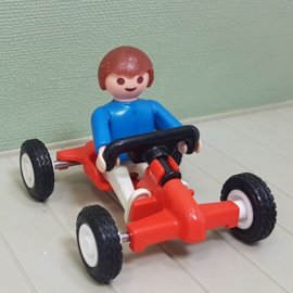 Playmobil 3358 jongen met skelter - jaren 80