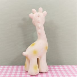 Tikiri Giraf rubber  babyspeelgoed - 17 cm