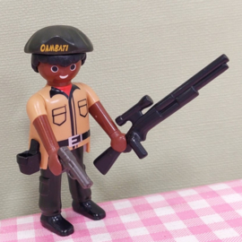 Playmobil 4826 Safari Oambati Ranger figuur met aap - Playmobil Wild Life - Avontuur