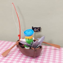 Playmobil 3792 Piraat met roeiboot - Playmobil piraten