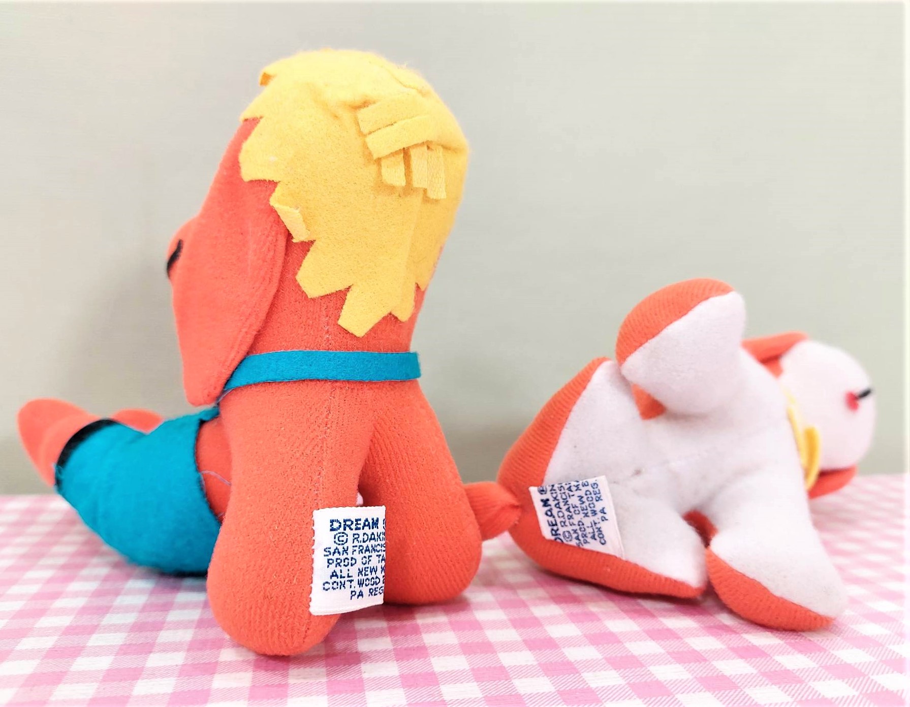 Vintage Dream Pets R. Dakin & Co. hond - knuffels jaren 70