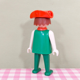 Vintage Playmobil piraten - groene piraat 1974 /1981