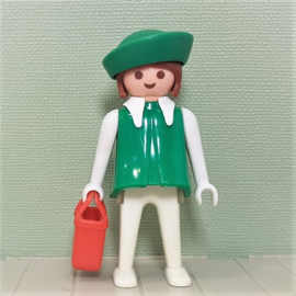 Vintage Playmobil 3597 moeder met  kleuter - jaren 80