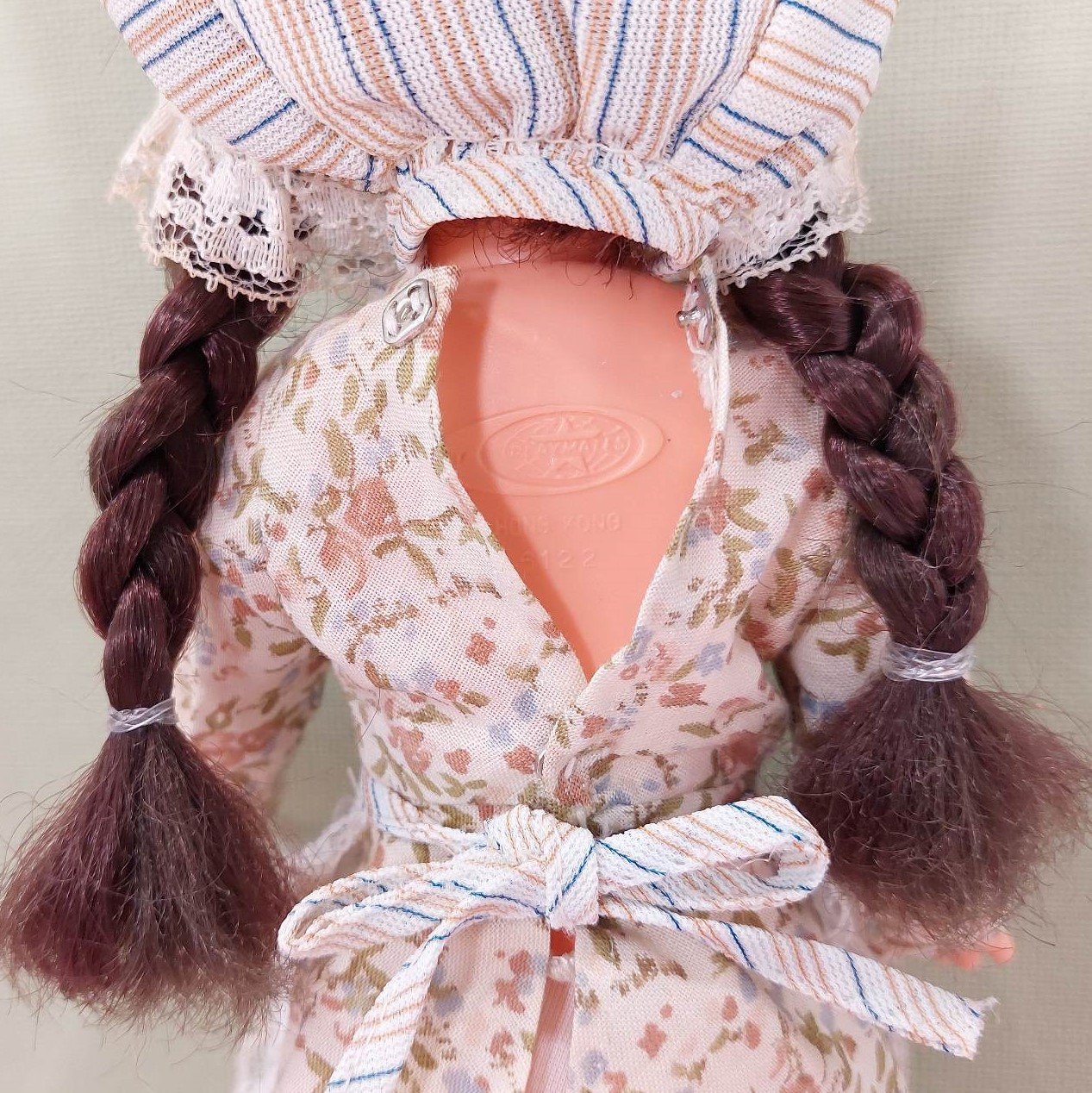 Vintage Playmates pop 28 cm - Jaren 70 poppen Holly Hobbie stijl