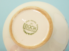 Vintage Boch Boerenbont servies  - kop en schotel