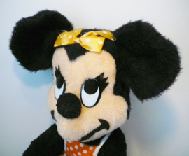 Vintage Minnie Mouse knuffel figuur Disney