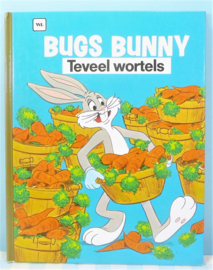 Vintage Looney Tunes - Bugs Bunny Teveel wortels boek - 1986