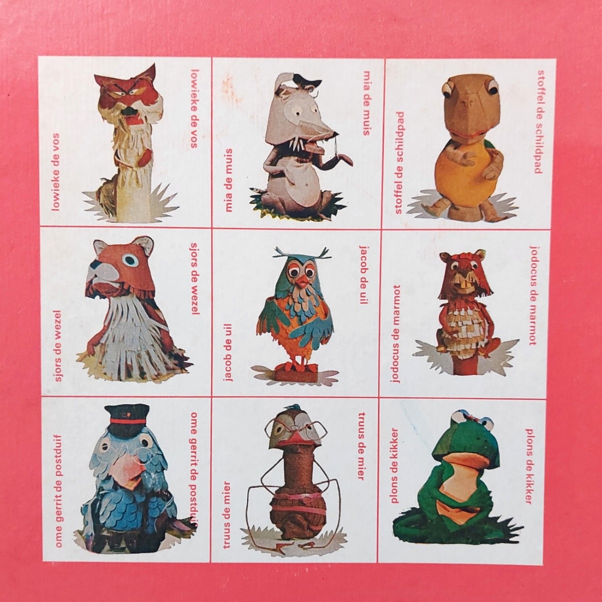Vintage fabeltjeskrant lotto-spel - J. Van Brunschot - Jaren 70