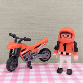 Playmobil Special 4698 jongen op crossmotor - Playmobil Sport