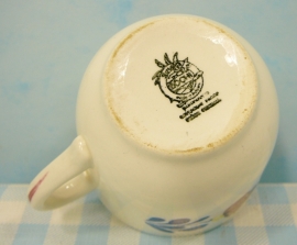 Vintage Boch Boerenbont servies - koffiekopje