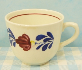 Vintage Boch Boerenbont servies - koffiekopje