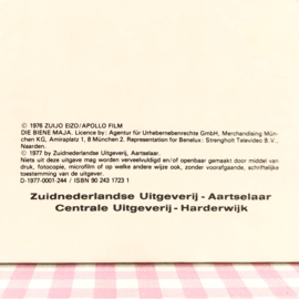 Vintage Maja en de Bijenschool boek Maja de Bij - 1977 Zuidnederlandse Uitgeverij