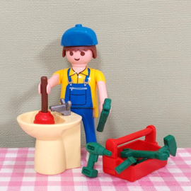 Playmobil Special 4655 Loodgieter met wastafel - City Life