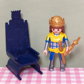 Playmobil Multi Set 4339 Ridder (blauw/geel) 2010 - Playmobil Ridders