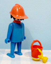 Vintage Playmobil brandweerman met masker - 1974