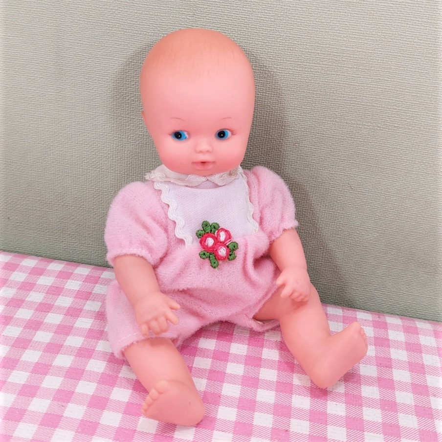 Vintage Sebino Italy popje 19 cm - 1981 - Jaren 80 babypop poppen
