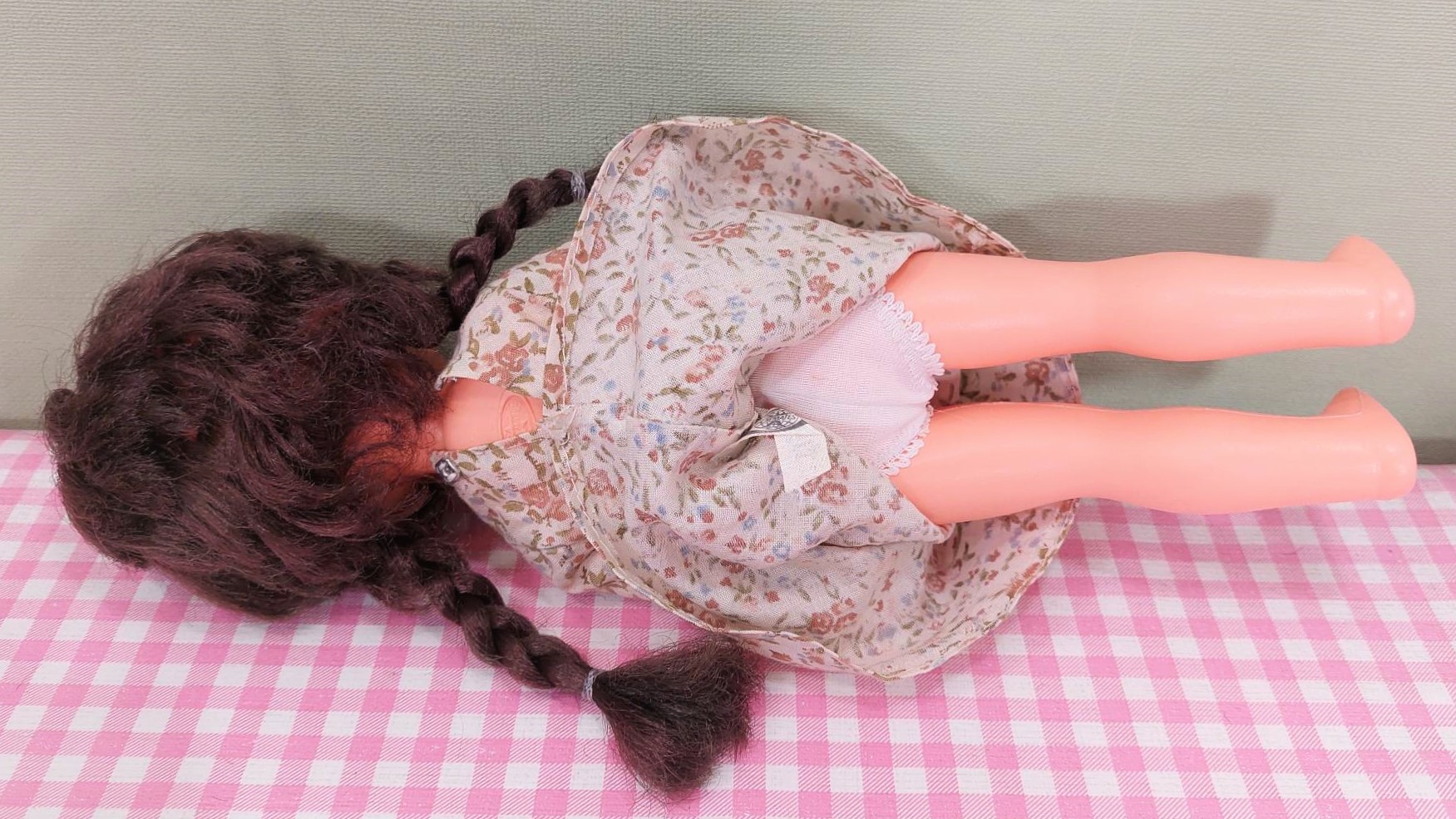 Vintage Playmates pop 28 cm - Jaren 70 poppen Holly Hobbie stijl