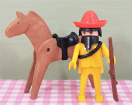 Vintage Playmobil 3343 Mexicaan bandiet  - Playmobil Western