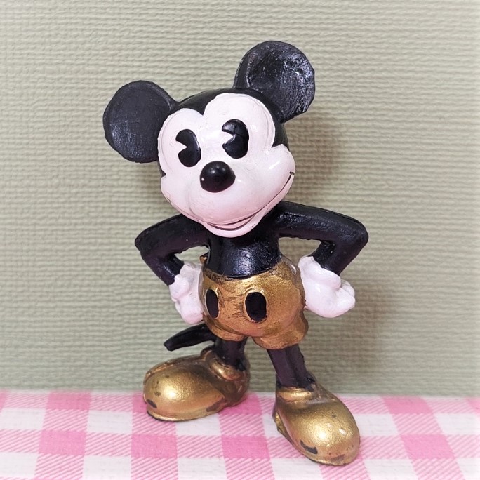 Vintage Bullyland Disney Mickey Mouse figuur - 1984 - Jaren 80