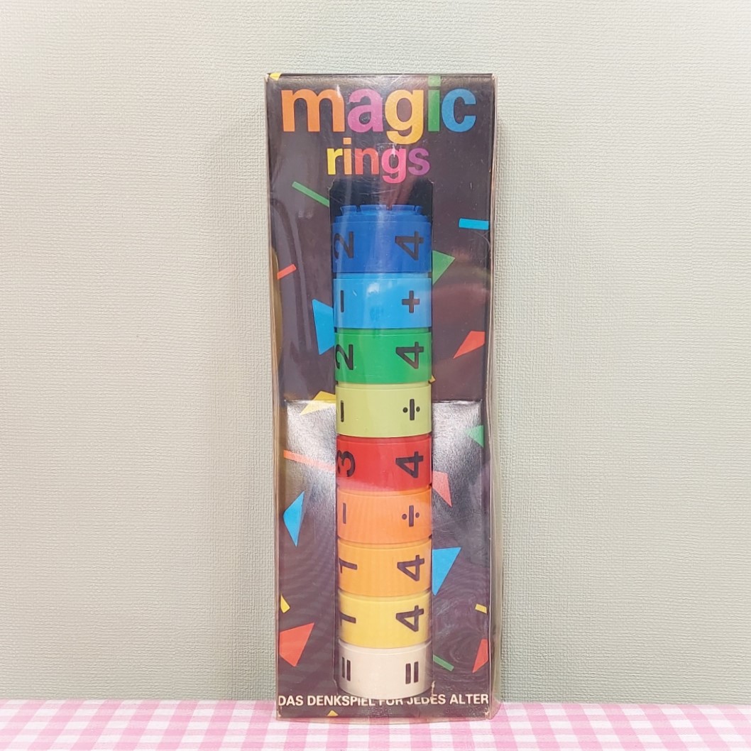 Vintage Lundby Magic Rings spel - jaren 80 - Eighties game