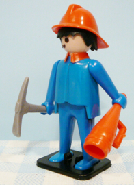 Vintage Playmobil brandweerman met accessoires - 1974