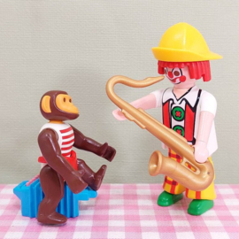 Vintage Playmobil 4231 clowns met aap  - Playmobil circus