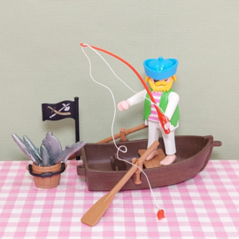 Playmobil 3792 Piraat met roeiboot - Playmobil piraten