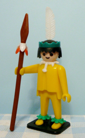 Vintage Playmobil figuur indiaan - Playmobil Western