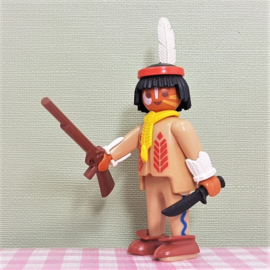 Vintage Playmobil Indiaan met moccasins  - Playmobil Western