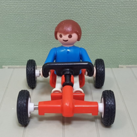 Playmobil 3358 jongen met skelter - jaren 80
