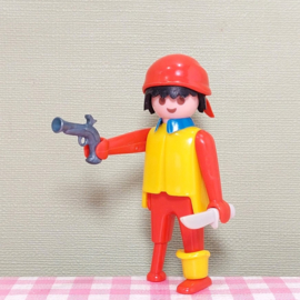 Vintage Playmobil 3542 / 3550 piraat met houten poot - Playmobil Piraten