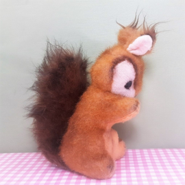 Vintage Tiere mit Herz knuffel - Eekhoorn