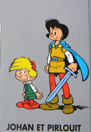 Vintage Schleich figuren Johan en Pirrewiet -  Peyo 1978