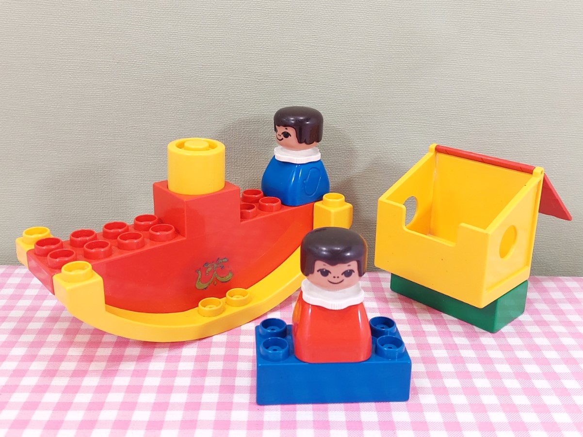 Vintage Tente Elephant Exin Spain - fake Lego Duplo - Jaren 80