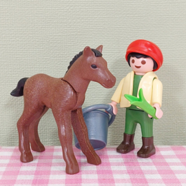 Playmobil Special 4647 jongen met veulen - Playmobil Boerderij