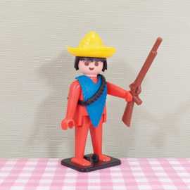 Vintage Playmobil 3344 Mexicaan met kookpot  - Playmobil Western