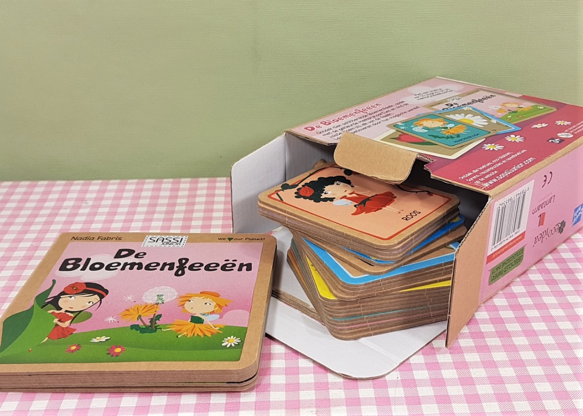 De Bloemenfeeën - Nadia Fabris memory spel & boekje - Sassi Junior