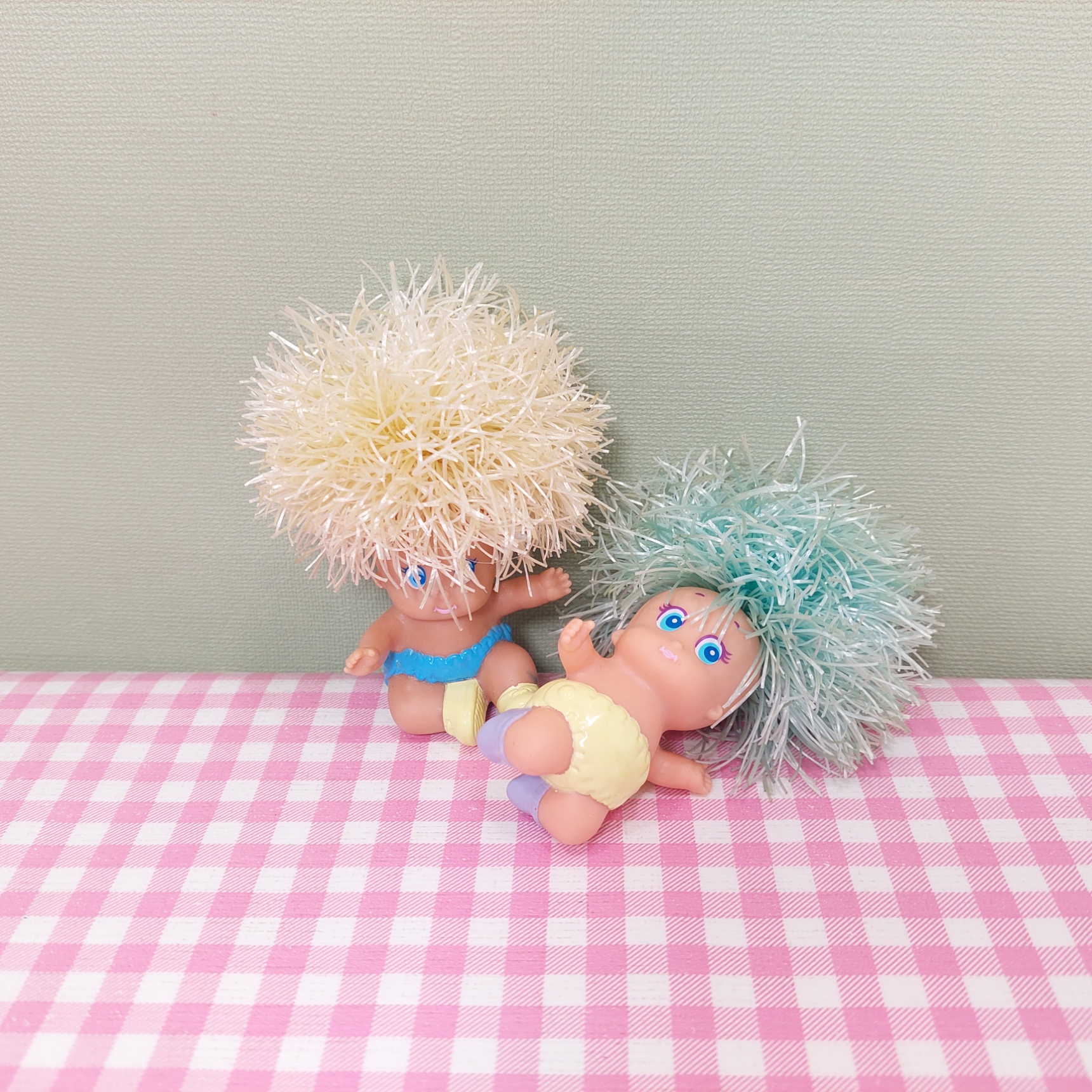 Vintage Oddzon Kooshie Koos popjes figuur figuren - 1998 - Jaren 90