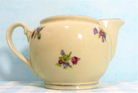 Vintage Bavaria servies -  melkkannetje gebloemd