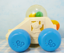 Vintage Fisher Price no. 1011 Poppity Pop Car auto - 1987