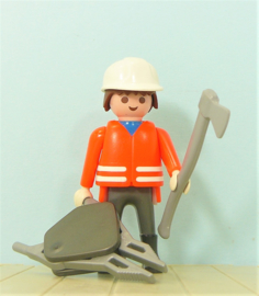 Playmobil brandweerman figuur -  Playmobil Brandweer