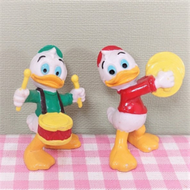 Vintage Bullyland Disney figuren kwik, kwek en kwak - Donald Duck